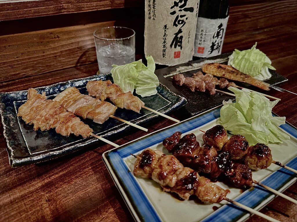 本格炭火焼とり 玄武
メニュー　焼き鳥