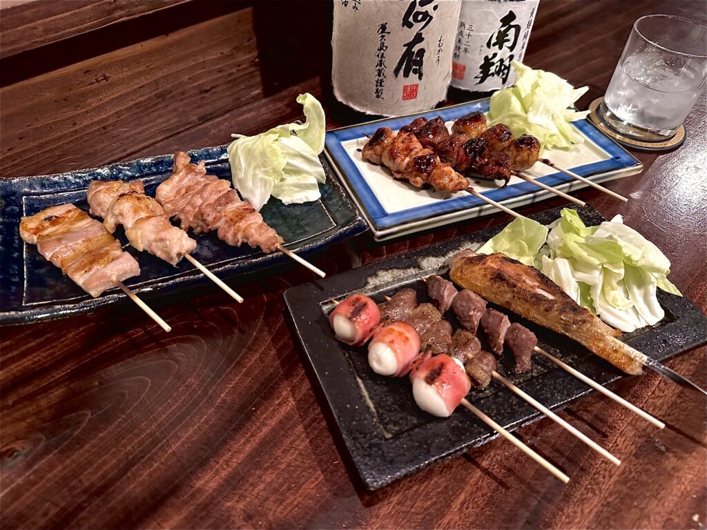 本格炭火焼とり 玄武
メニュー　焼き鳥